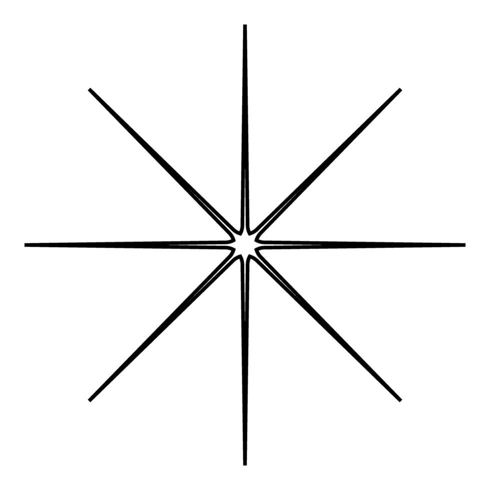 Star icon design. Simple illustration of star icon for web design isolated on white background vector