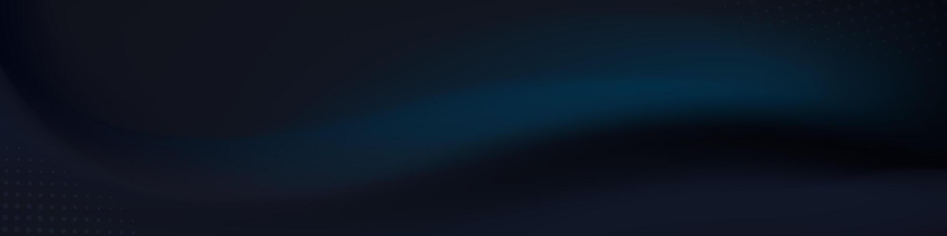 Abstract deep blue flowing background vector