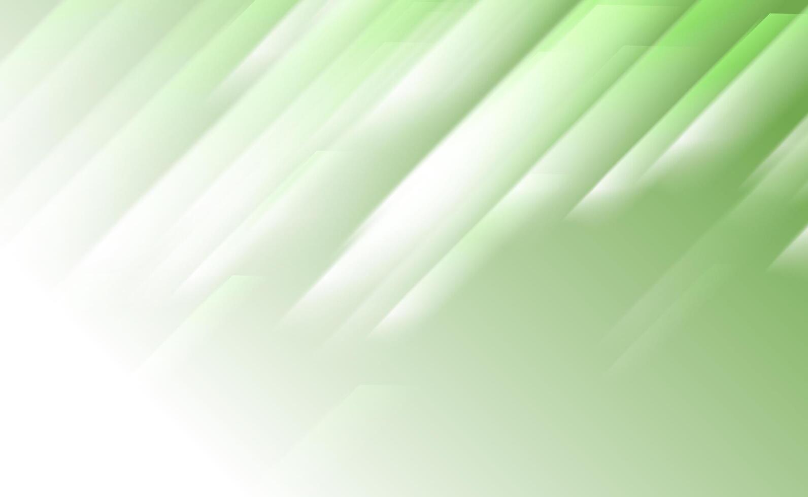 Green white glossy tech stripes abstract concept background vector
