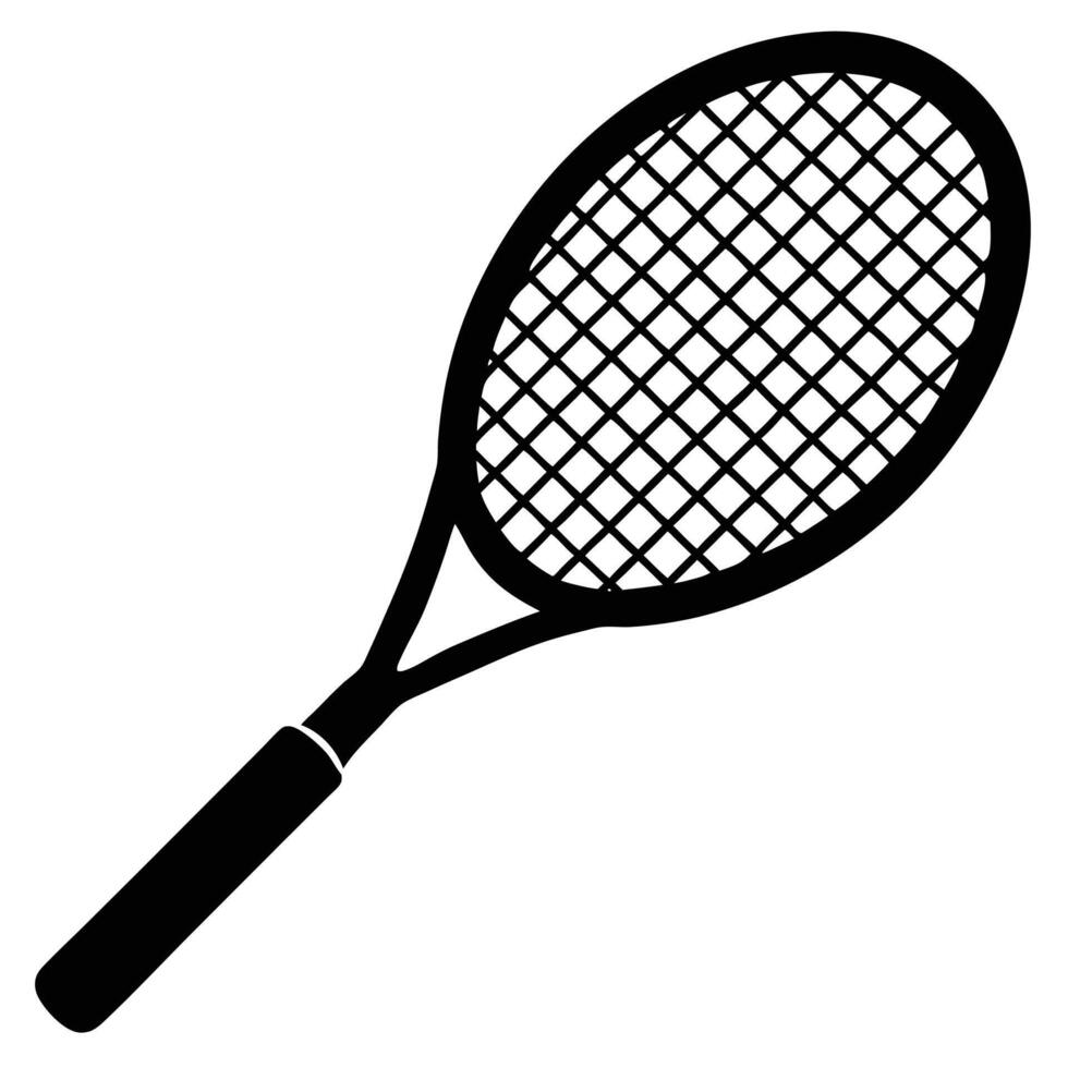 Tennis racket clipart vector