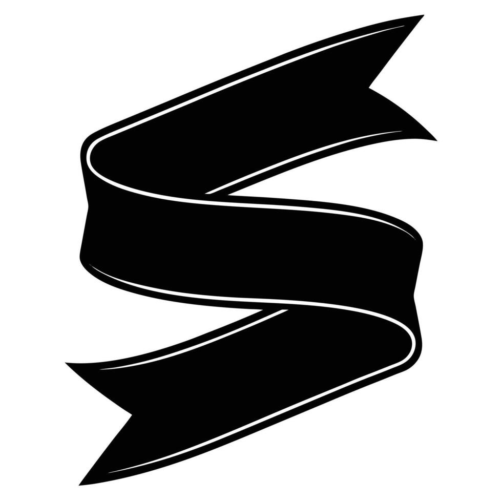 Ribbon icon illustration vector