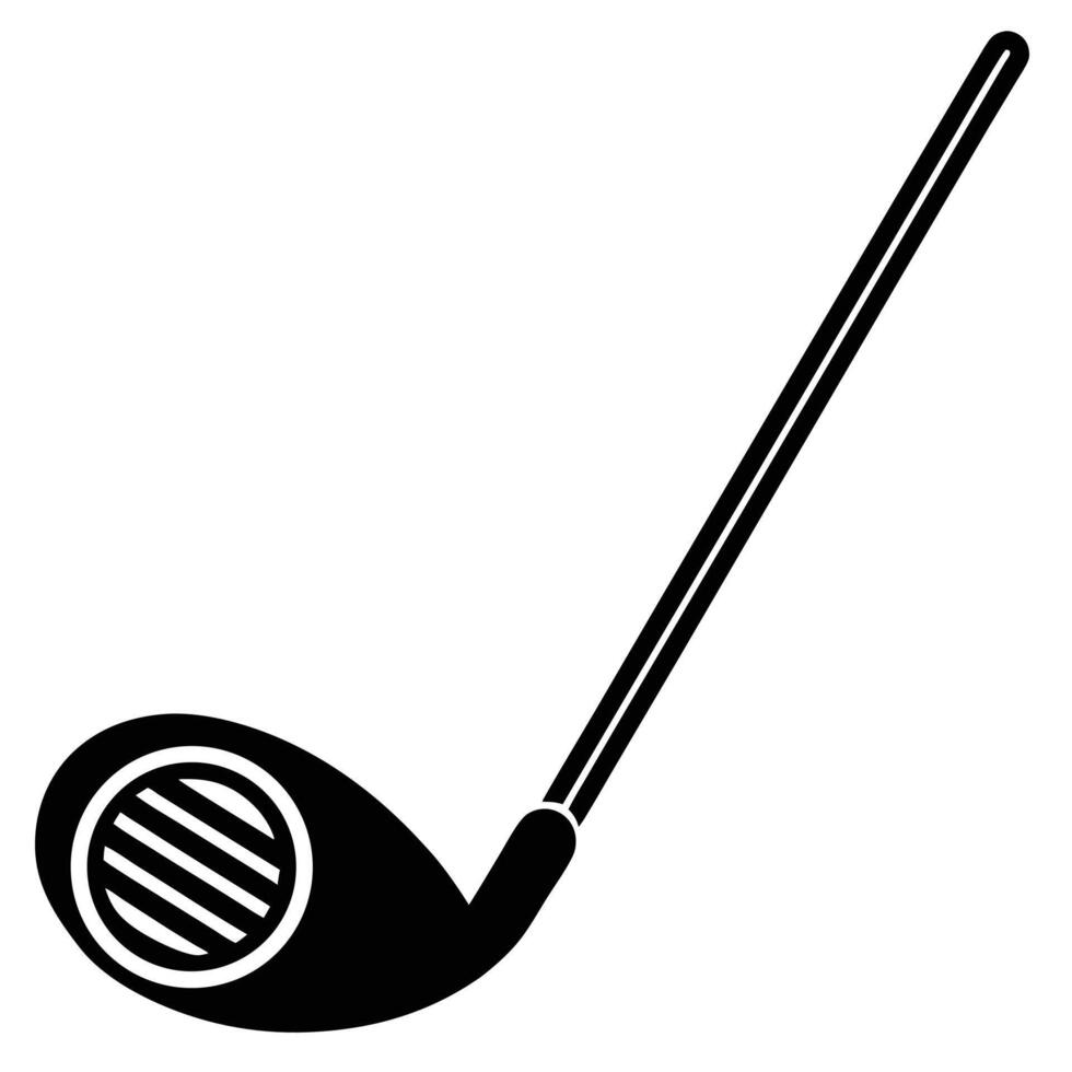 Golf club icon vector