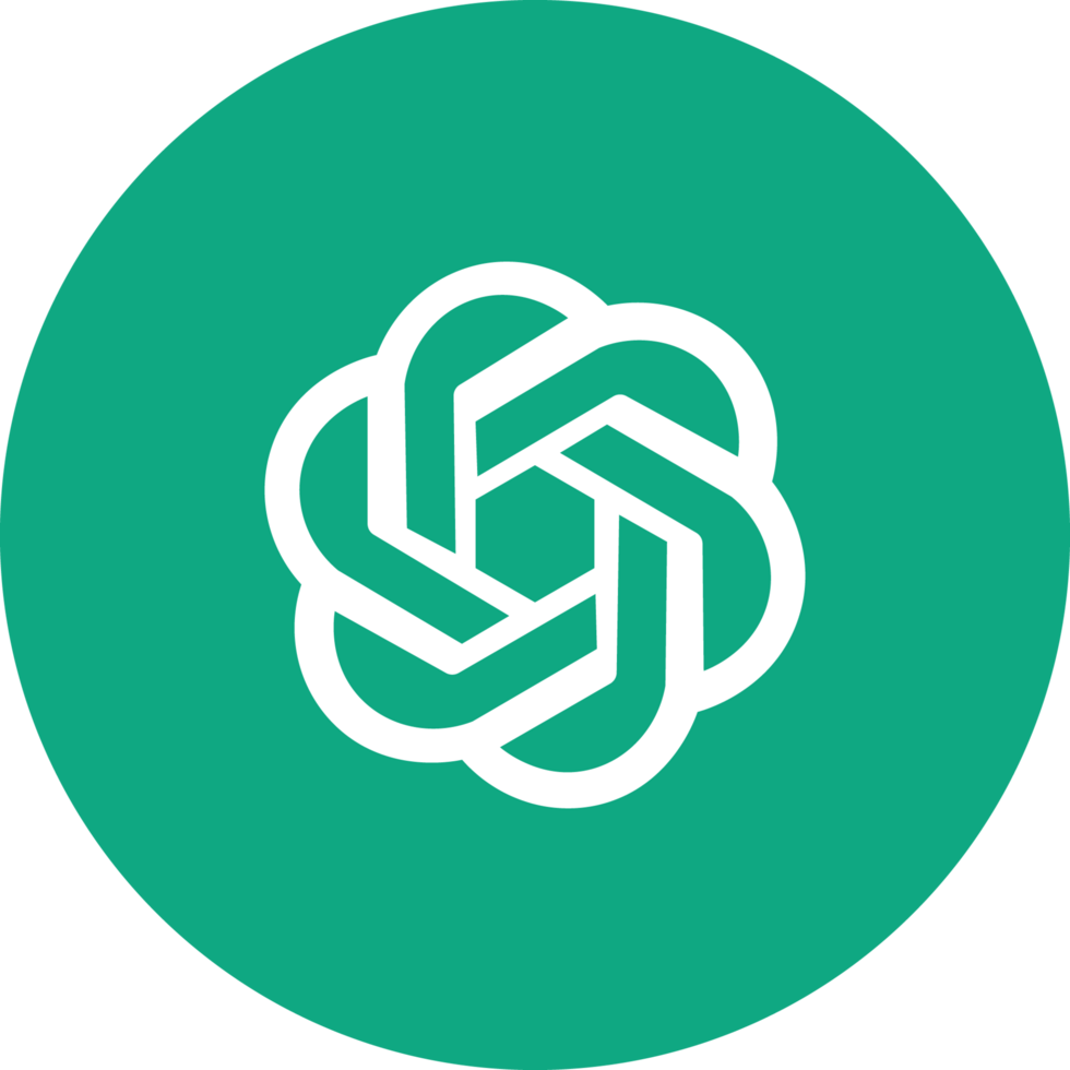 Chatgpt icon on transparent background png