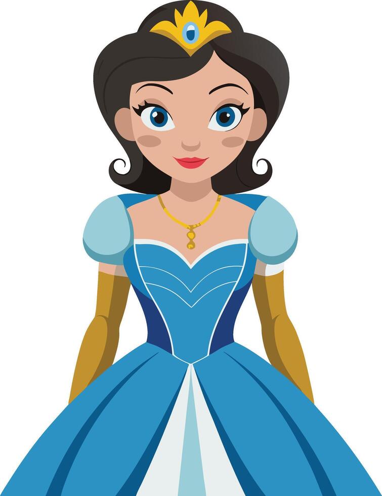 Adult Princess Clipart, Bridging Tradition and Modernity vector