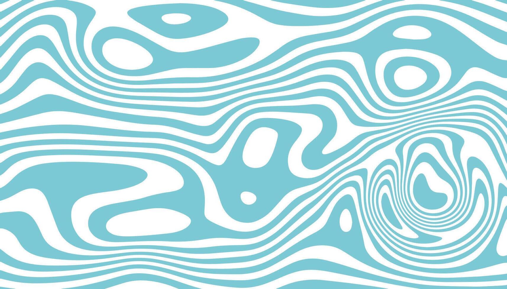 Modern abstract background with horizontal fluid waves. Harmonious flowing lines create a sense of calm and movement, ideal for print, digital media, or creative branding. vector