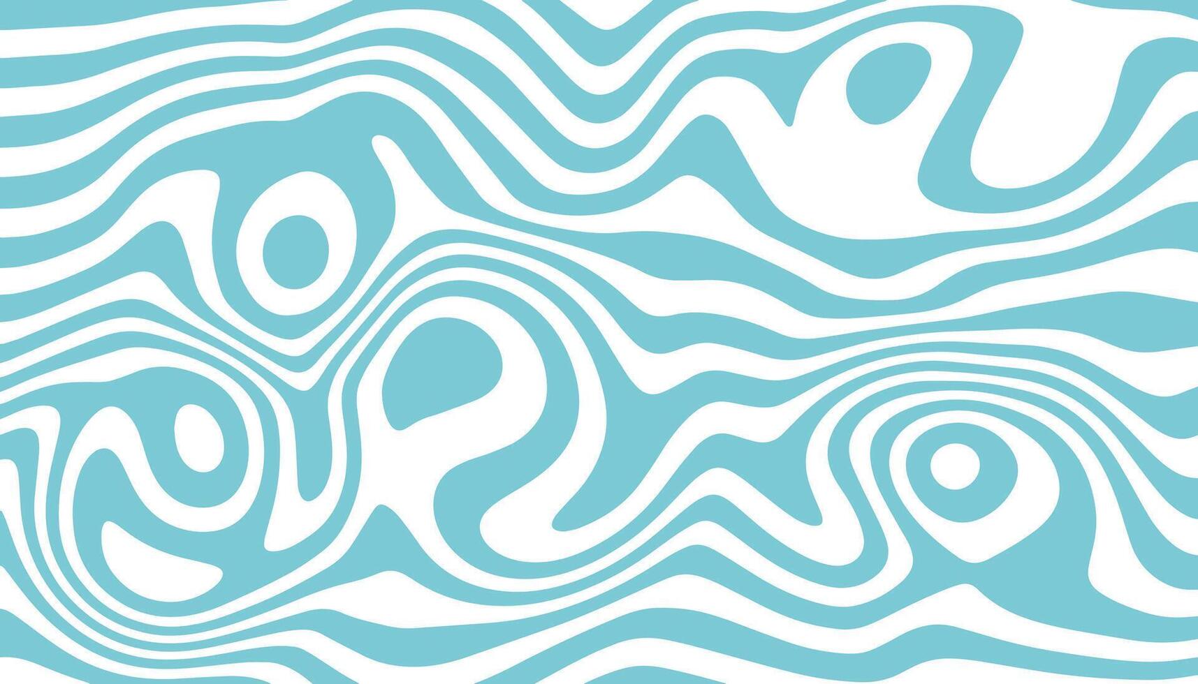 Horizontal abstract waves with fluid striped flow. Soft undulating forms bring energy and movement, suitable for digital backgrounds, websites, or stylish graphics. vector
