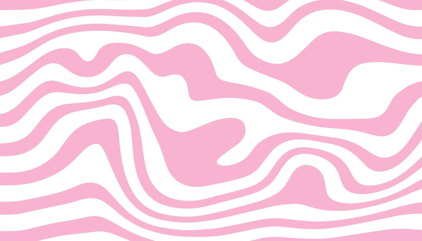 Horizontal abstract design with smooth wavy stripes in flowing motion. Minimal yet eye-catching background suitable for presentations, wallpapers, or visual content design. vector