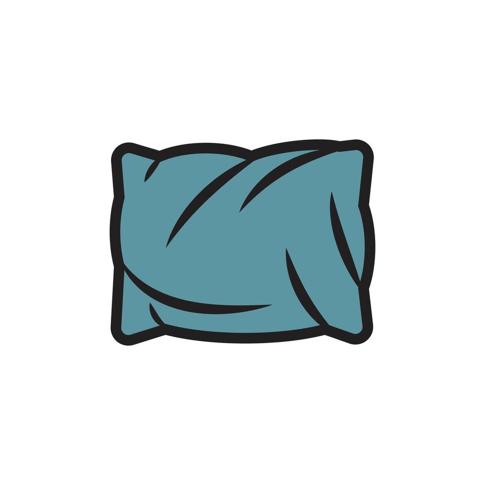 Simple Pillow logos and symbol design vector