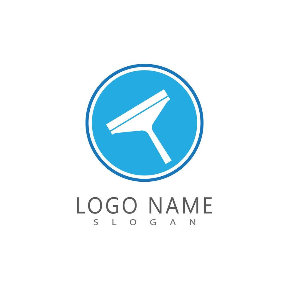 Stylized logos and symbol cleaning vector