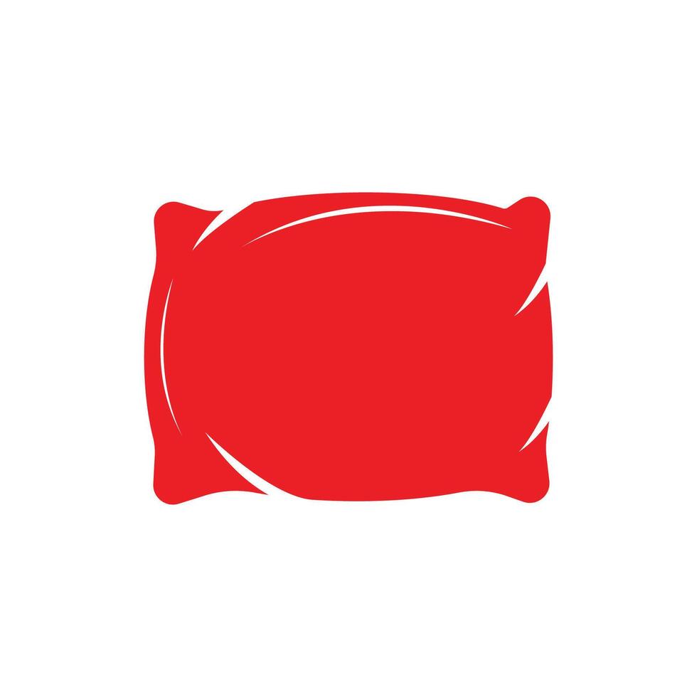 Simple Pillow logo vector
