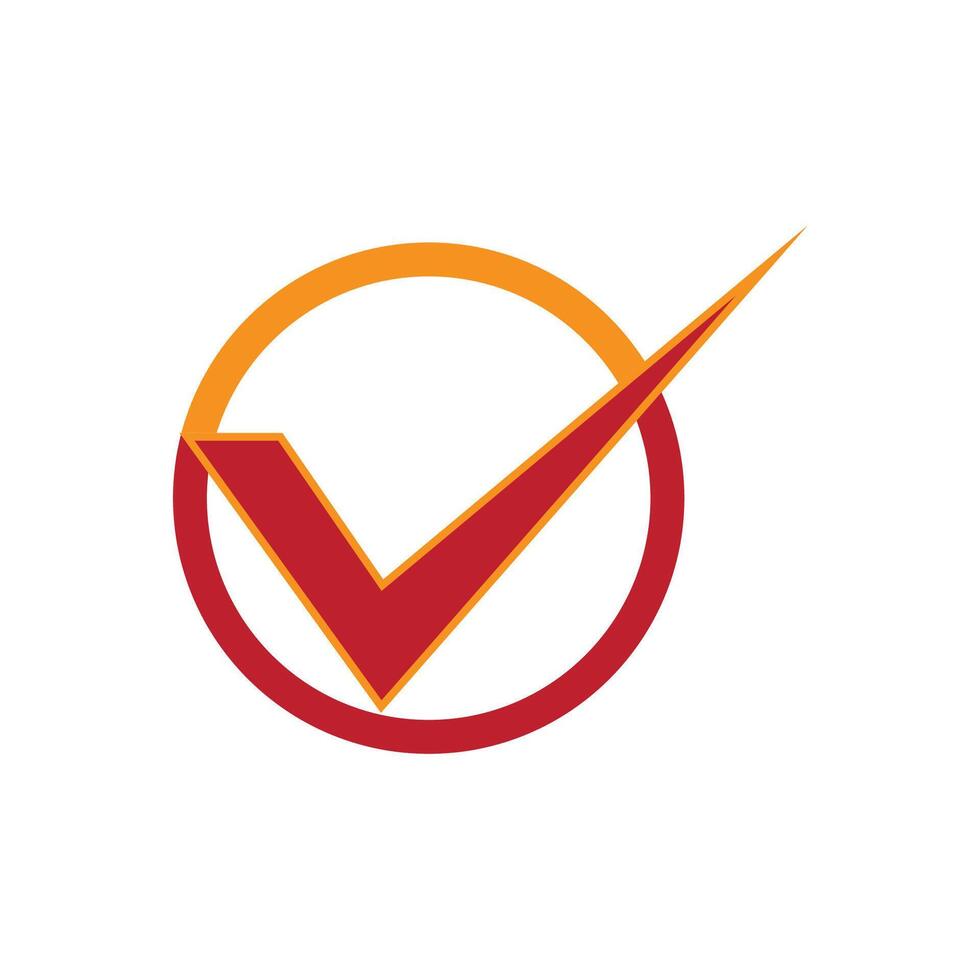 Stylized Checklist logos symbol vector