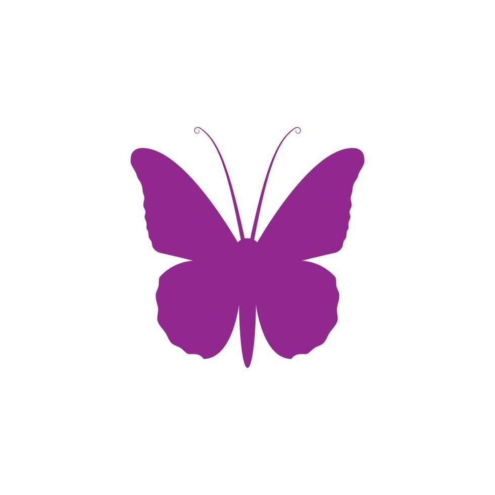 Stylized Butterfly logos design vector