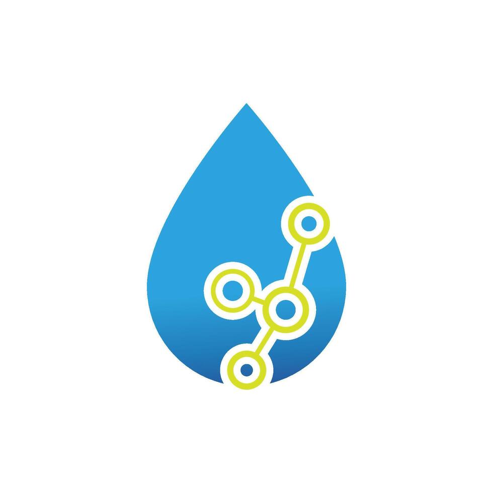 Stylized and simple molecule logos symbol vector