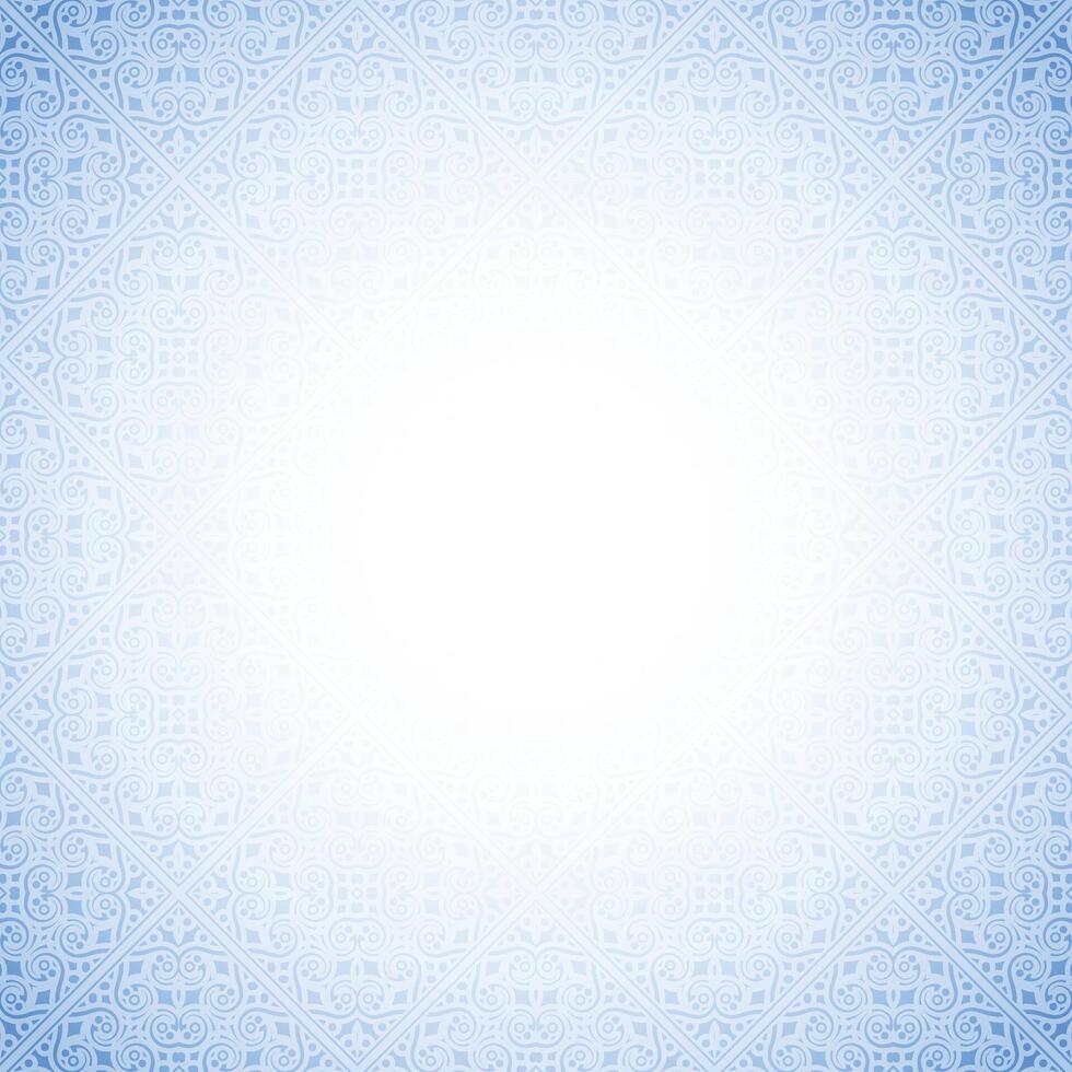 blue background with a symmetrical pattern and a subtle gradient effect, perfect for various design needs. vector