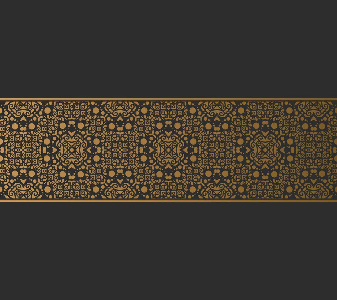 Elegant ornamental border vector