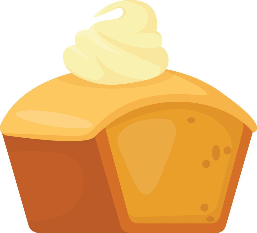 Simple Pumpkin Spice Loaf vector