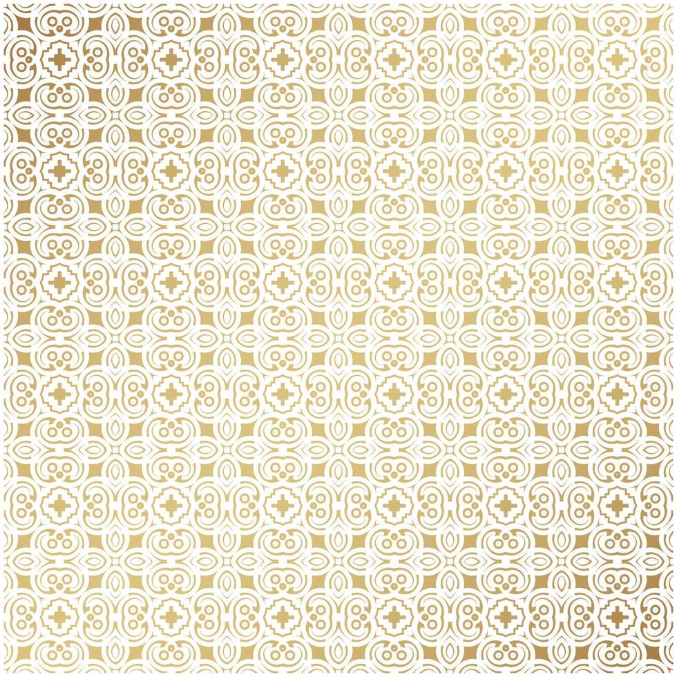 gold ornament pattern design background vector