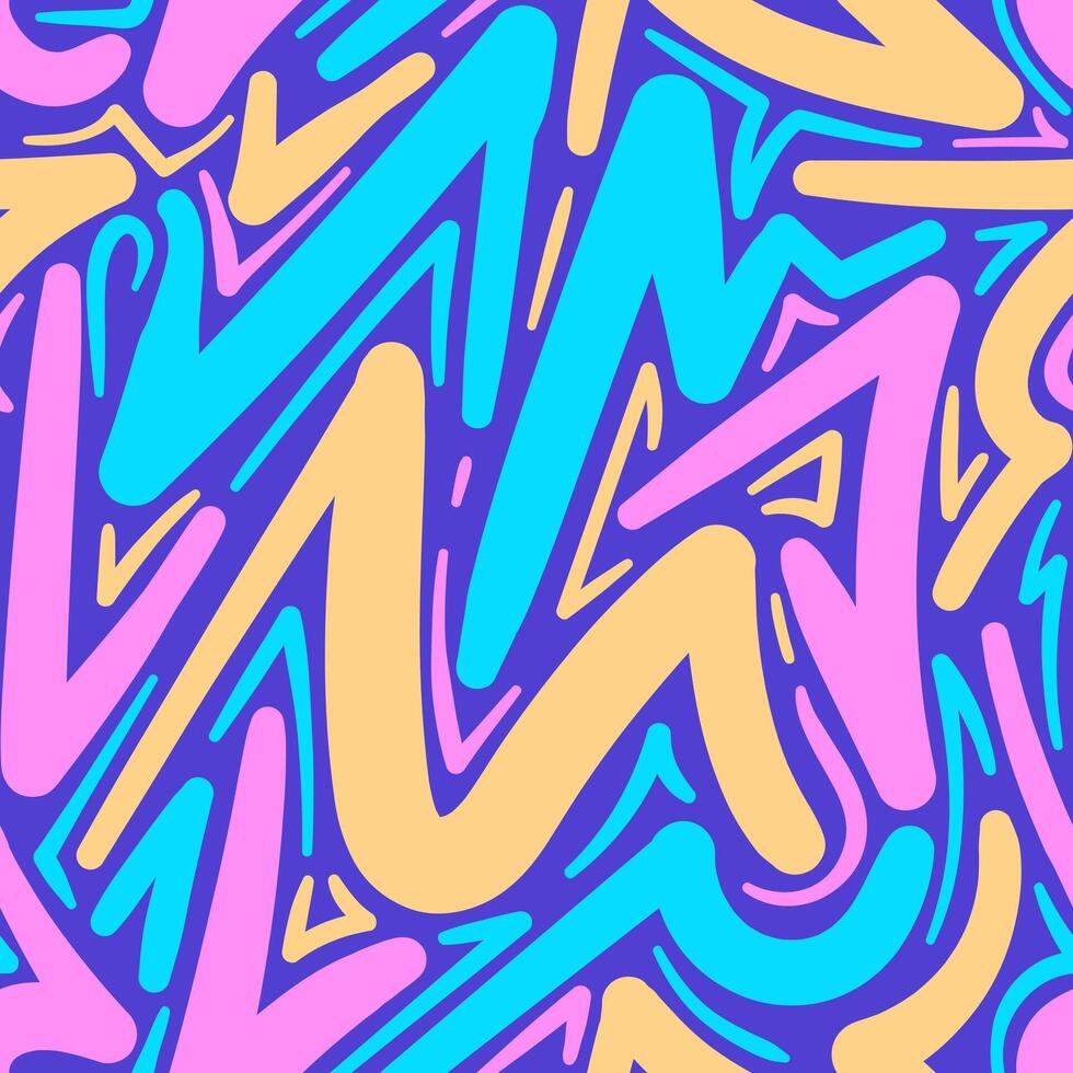 A colorful background with a wave pattern vector
