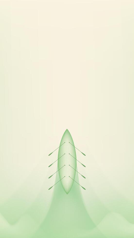 Dragon Boat Festival vertical illustration ink dragon boat vector