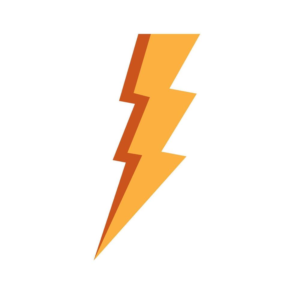 lightning logo and illustration vector