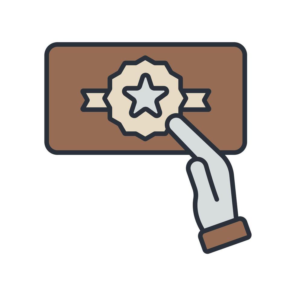action icons colours style vector