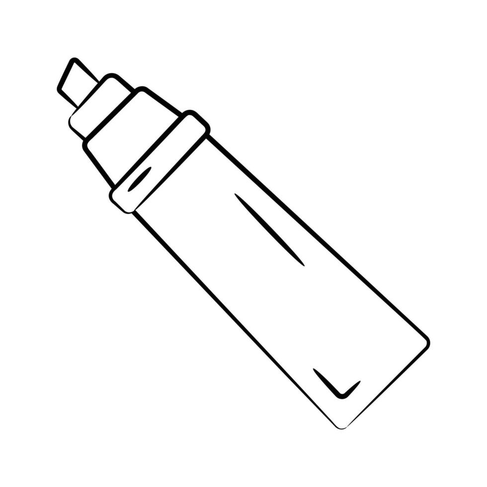 Get your hands on this latest doodle icon of highlighter vector