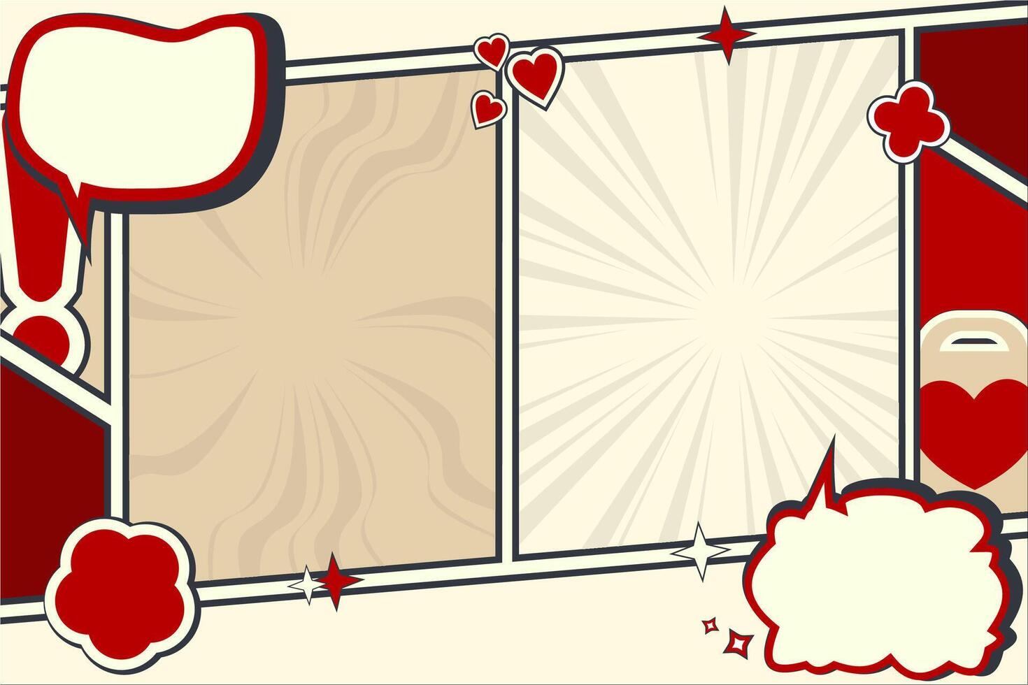 a red and white background with a medical theme, template for World Red Cross Day season with comic pop art style design set, banner design template celebrated in 8 may vector