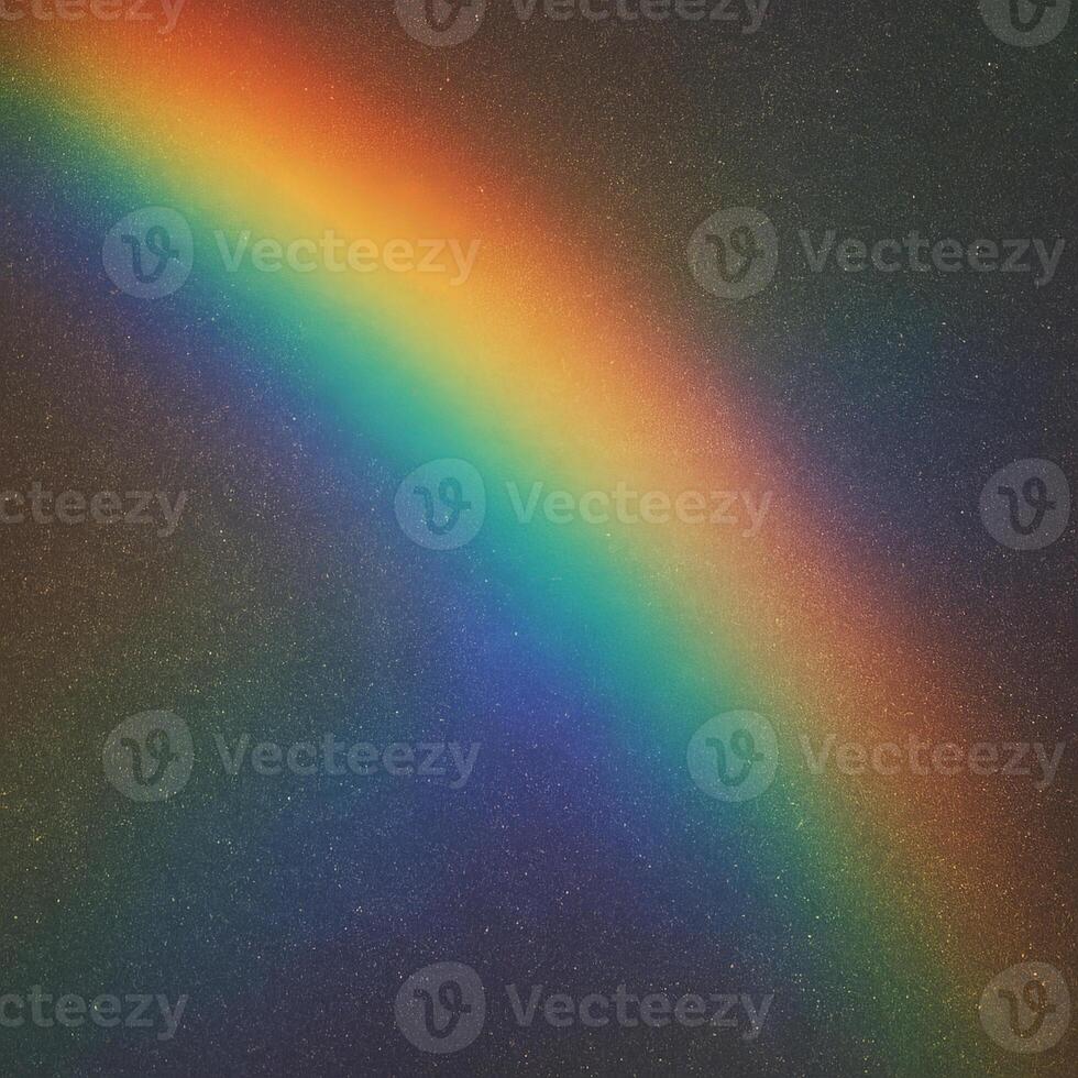 Bright Colorful Rainbow Arc over Noise Texture background photo