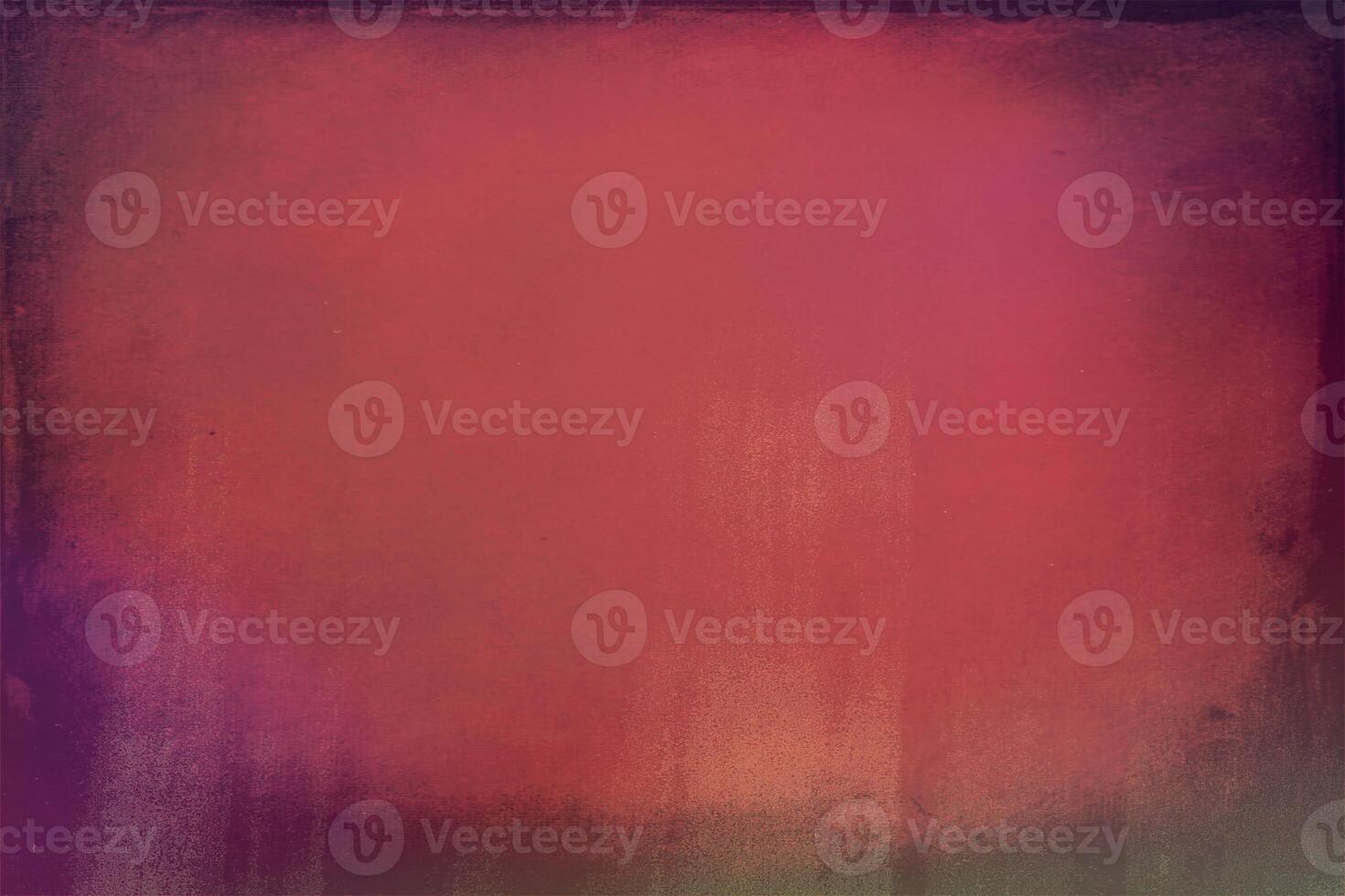Vintage red faded background with scuffs and scratches. photo