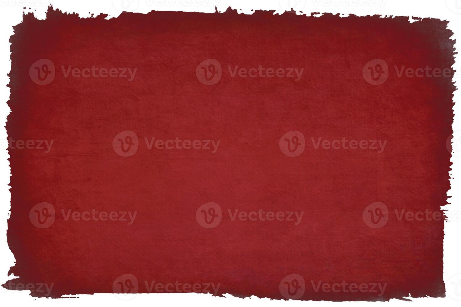 Vintage red background of thick paper with ragged edges. photo