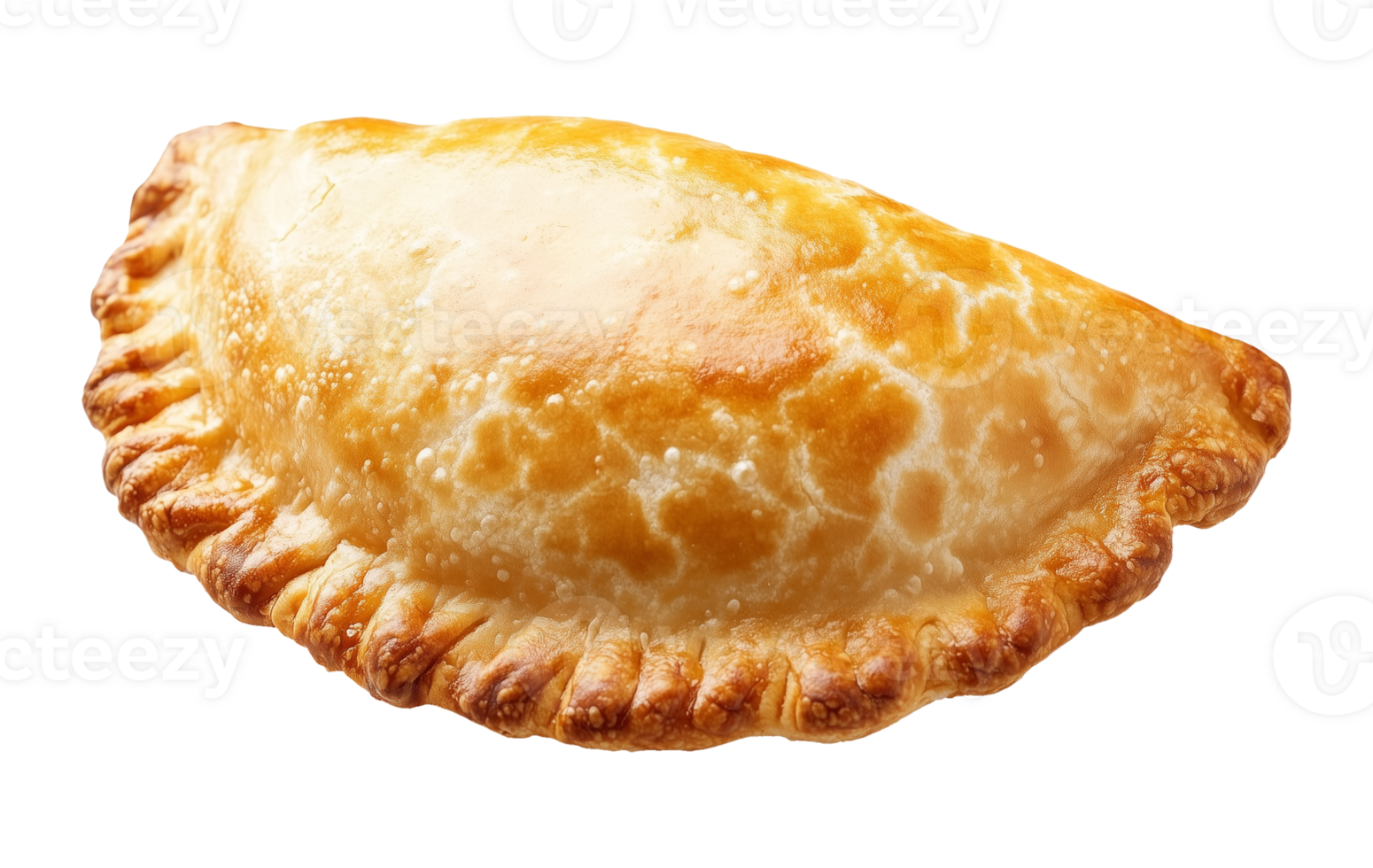 Crispy Empanada Isolated on Transparent Background png