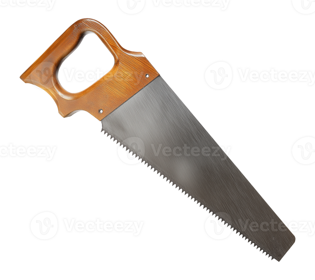 Hand Saw Isolated on Transparent Background png