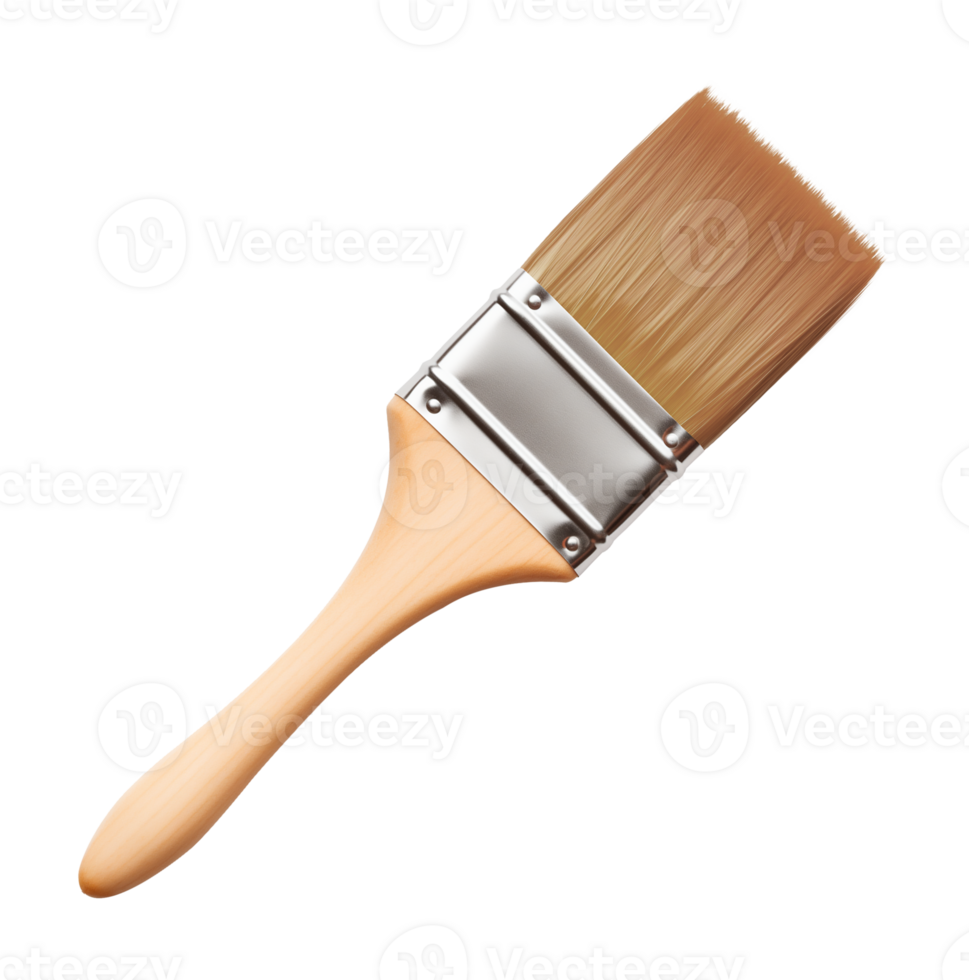 Paintbrush or Paint Brush Isolated on Transparent Background png