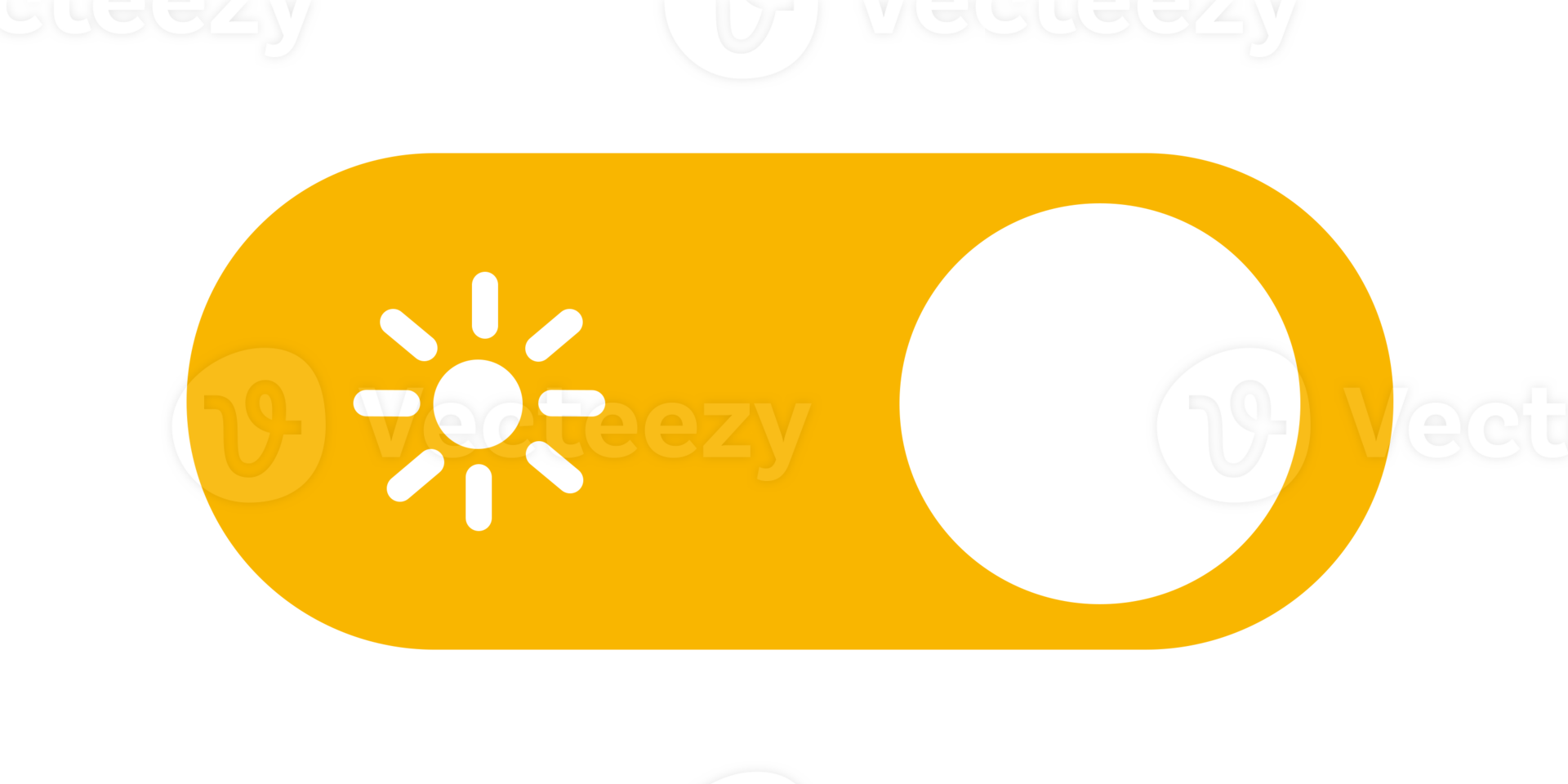 A yellow and white icon with a sun png