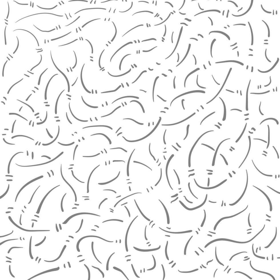 pattern with hand drawn abstract shapes. illustration. vector
