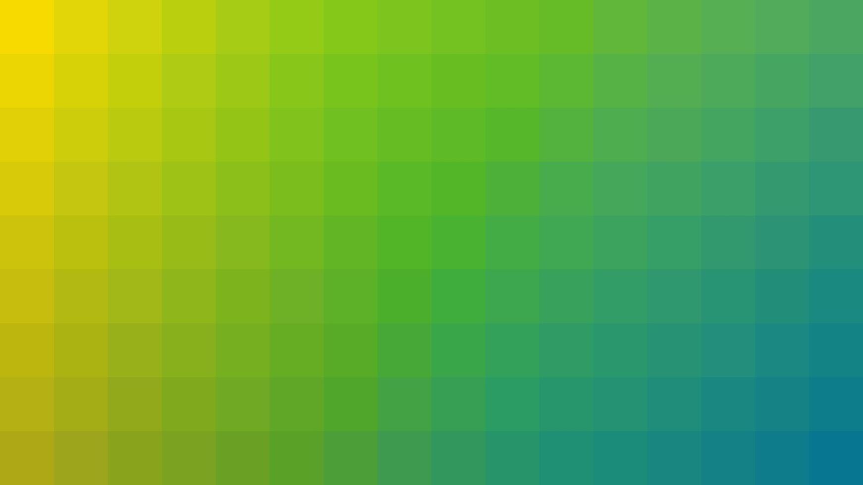 Smooth gradient striped background. Featuring horizontal transition of colors from bright yellow, through lush shades of green, to a deep calming blue. vector