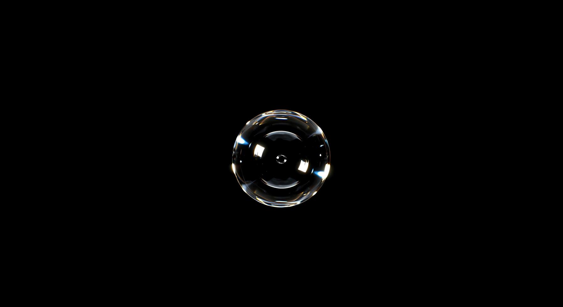A black background with a white object in the center photo