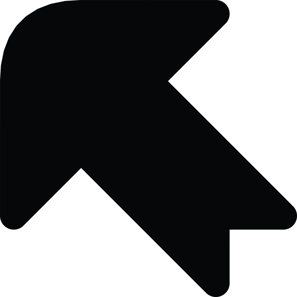 Diagonal Upward Arrow Illustration png