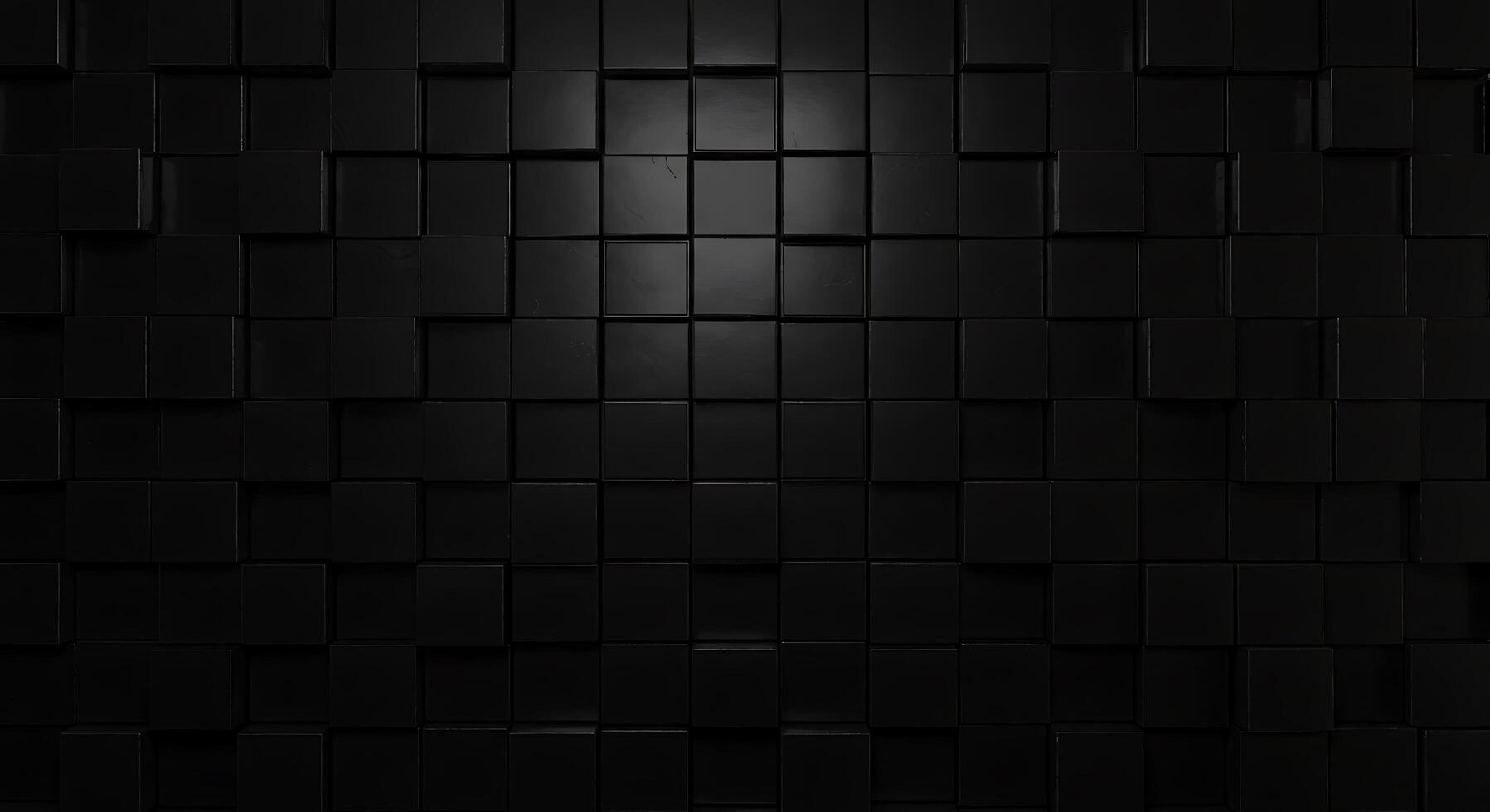 Black wall background with squares photo