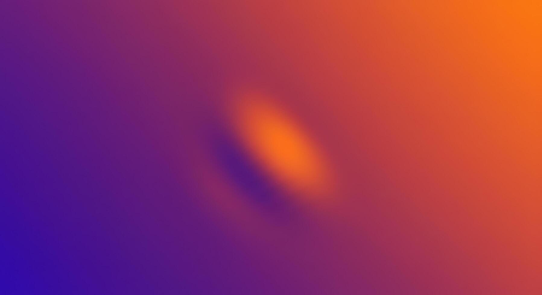 A purple and orange background with a bright orange object photo