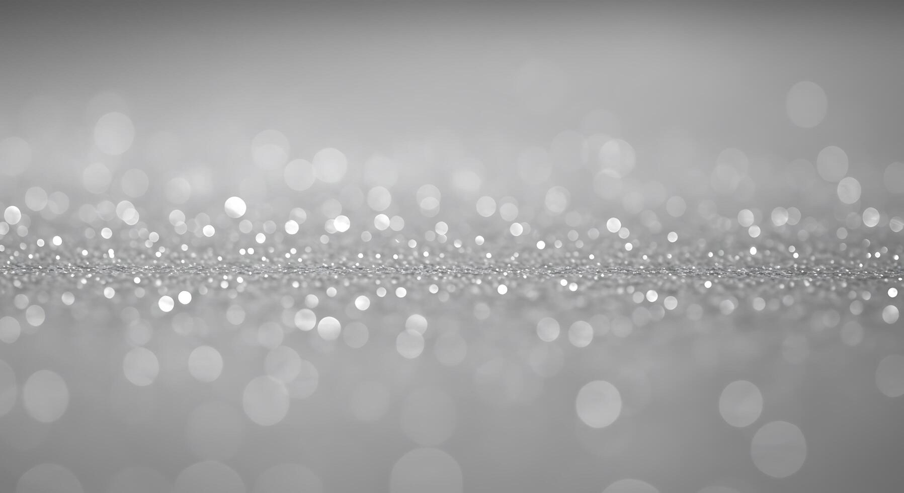 A black and white photo of a shiny silver background