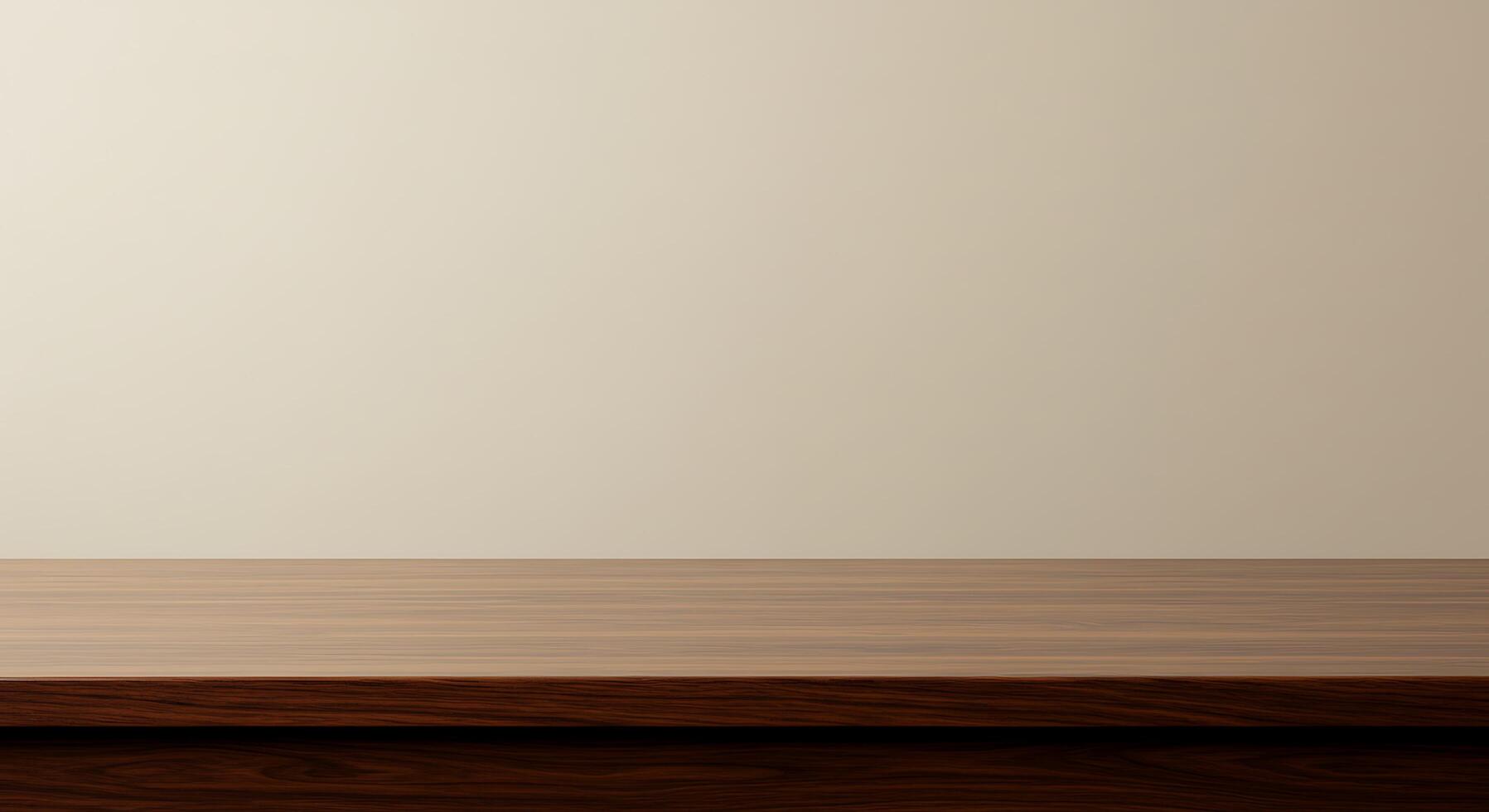 Wooden table top with empty space for text photo