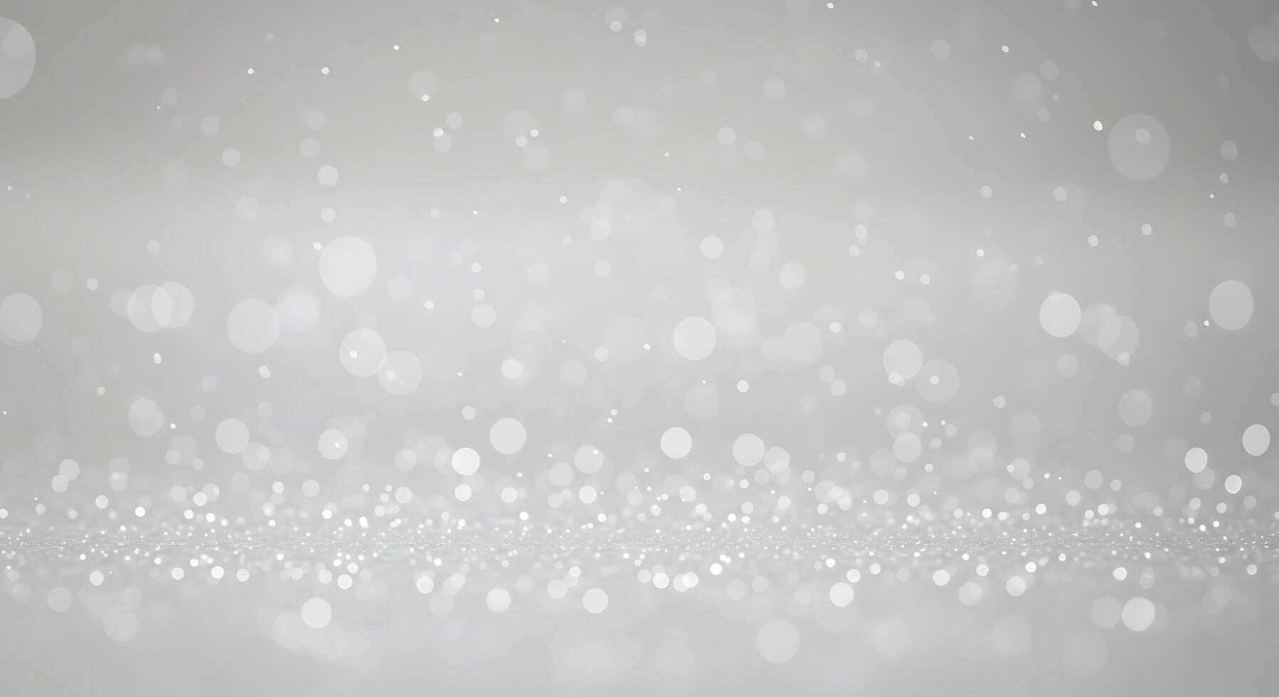 Abstract silver background with white snow photo