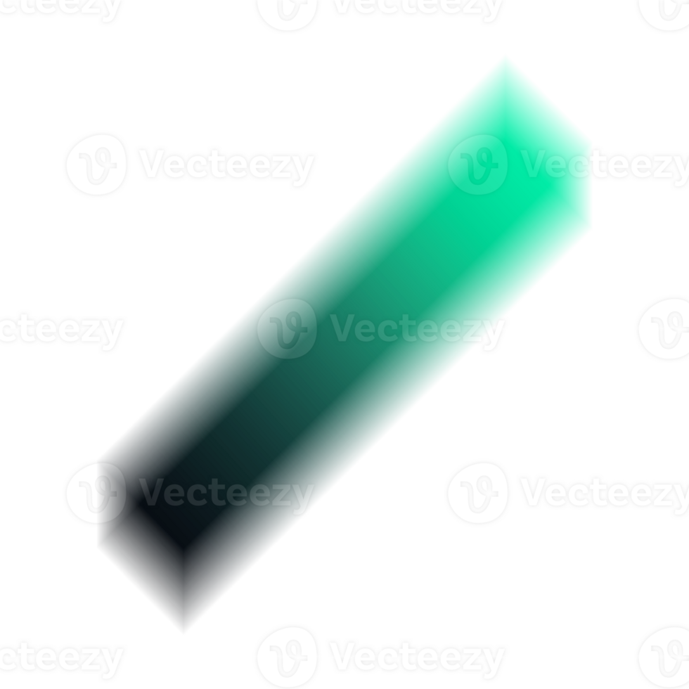 Diagonal Tech Gradient Bar Stripe Element png