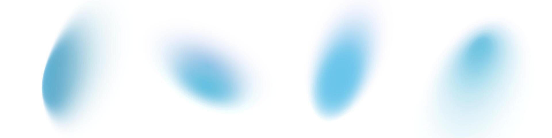Dynamic blue gradients blend with abstract shapes and fluid design. Y2K glowing organic waves minimalist aesthetic elements. Soft 3D textures, vibrant mesh and digital strokes. Modern iridescent aura. vector