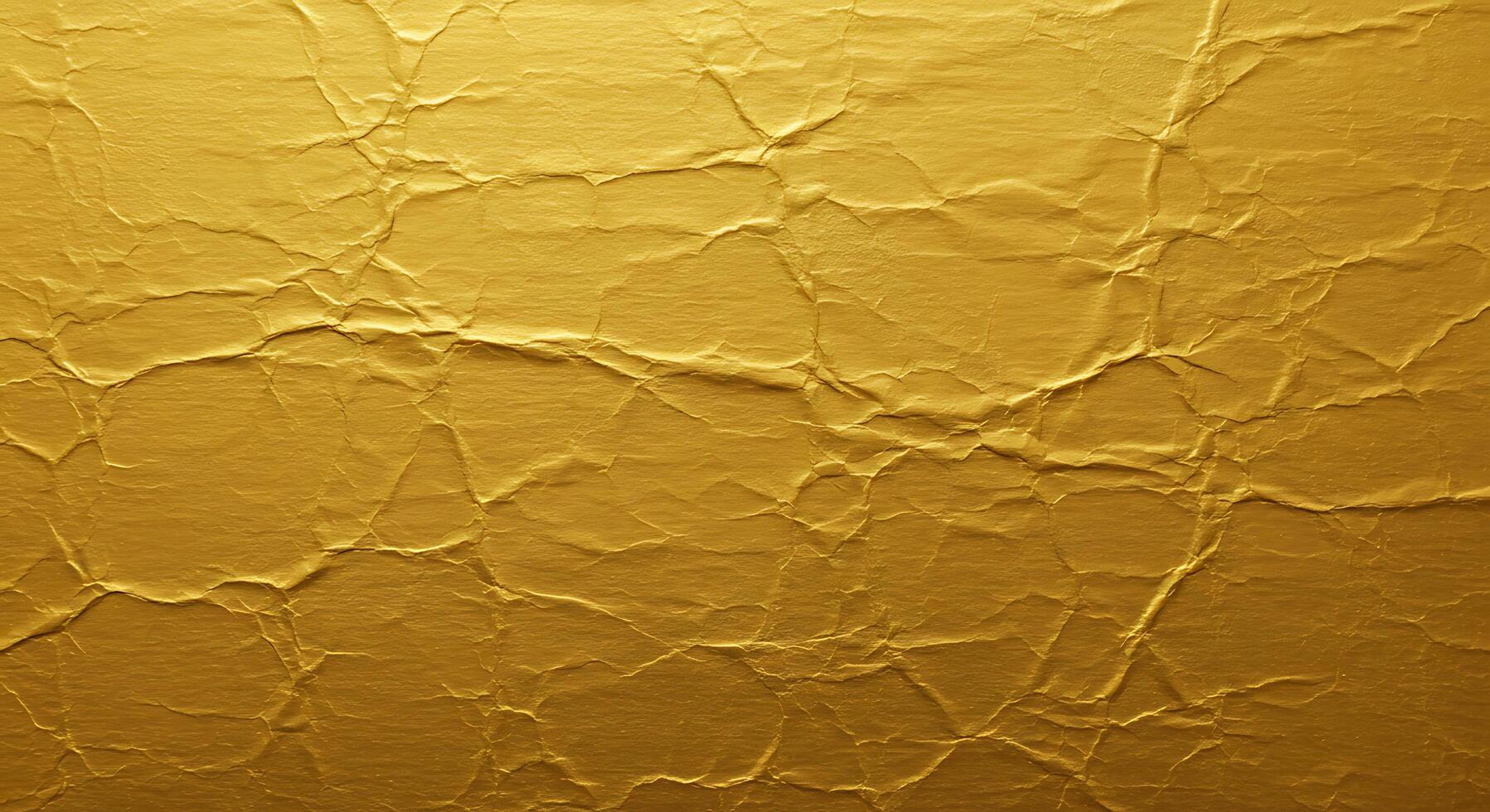 Golden texture background with cracks photo