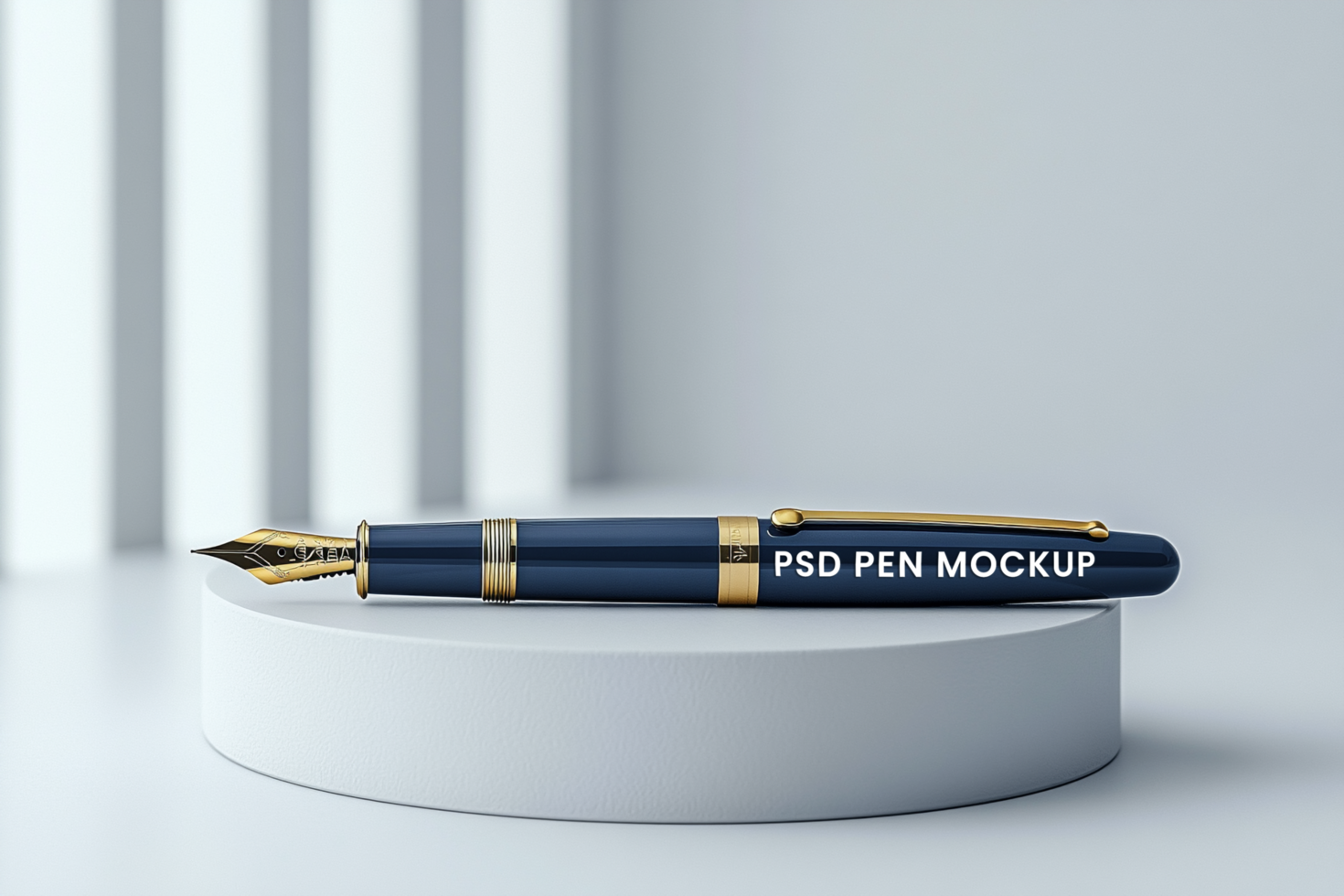 High quality pen mockup and ballpoint mockup template for design psd