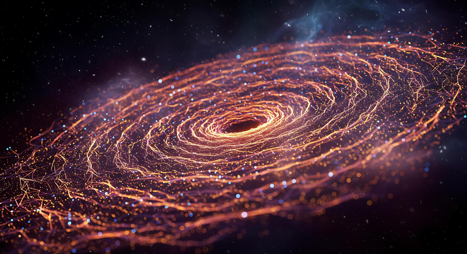 A black hole is shown in this image photo