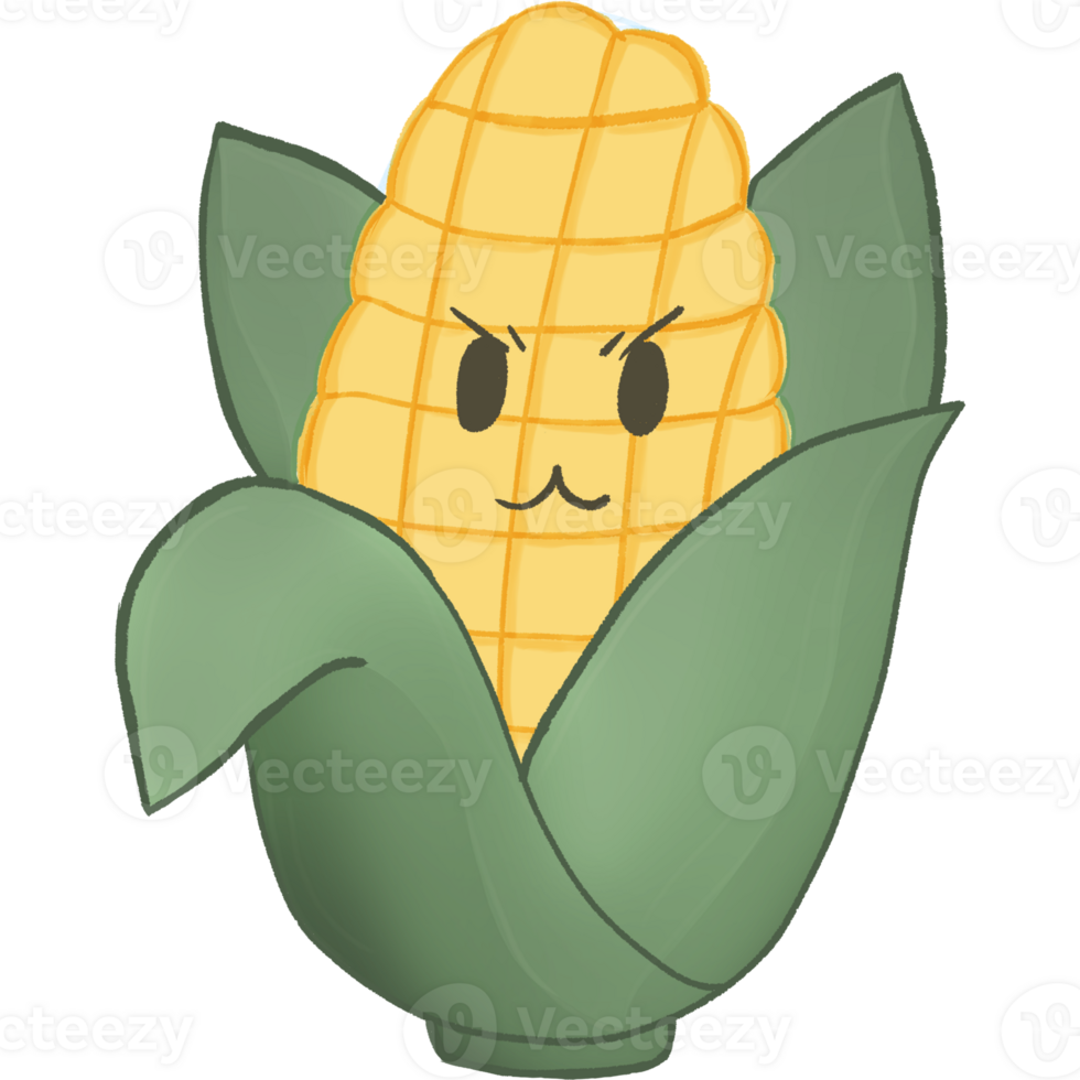 corn corn cute png