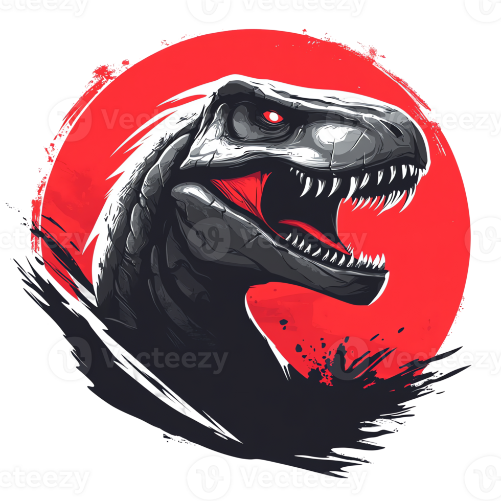 Tyrannosaurus rex on transparent background png